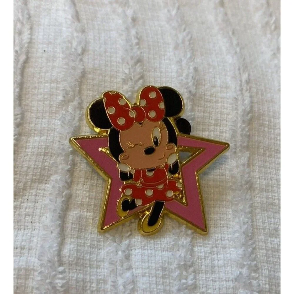Disney Trading Pin Hidden Mickey Minnie Mouse Star